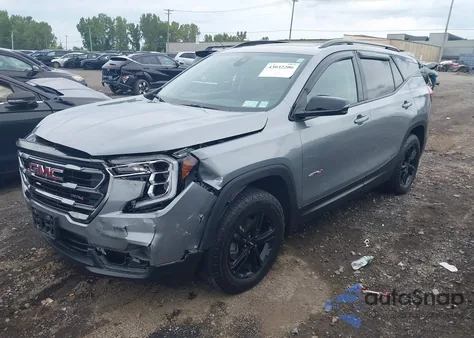 2023 GMC Terrain Awd At4 z USA, uszkodzony, nr VIN 3GKALYEGXPL205777